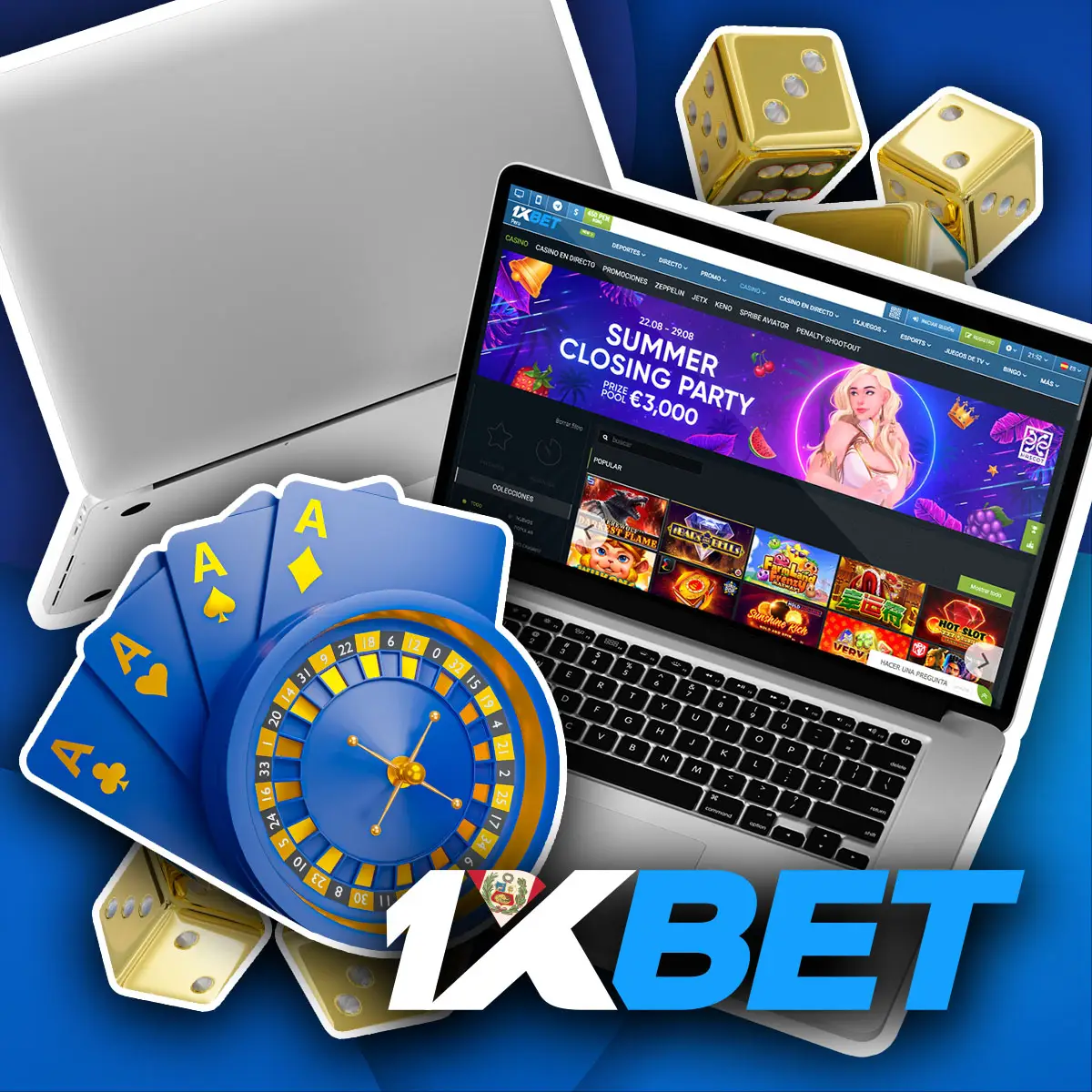 Características del casino en línea 1xBet en Perú